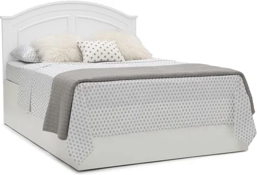 Vista 13 de Delta Children Perry, cuna convertible 6 en 1, con certificado Greenguard Gold, color blanco Bianca