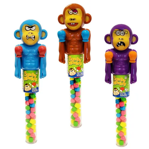 Vista 5 de Fruidles Punch Monkey - Dispensador de dulces, recuerdo de fiesta (paquete de 6)