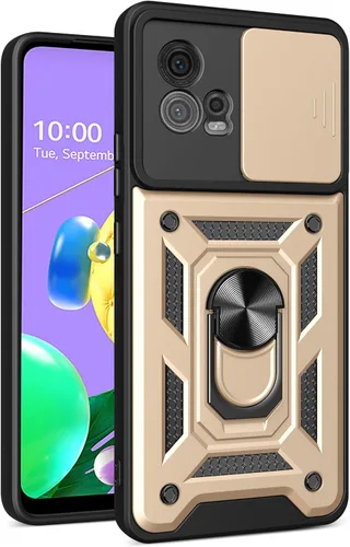 Vista 54 de Compatible con carcasa de soporte Infinix Zero Ultra 5G, con cubierta de lente de cámara deslizante compatible con funda Infinix Zero Ultra 5G Negro