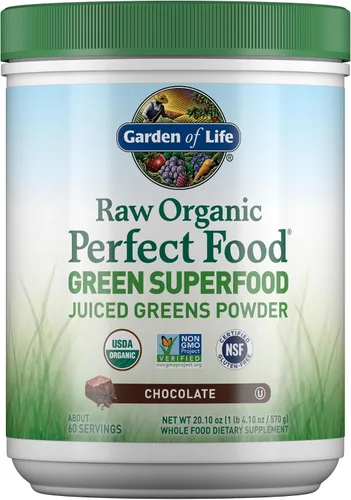 Vista 15 de Garden of Life - Polvo orgánico crudo perfecto para alimentos verdes, polvo de superalimentos , 0658010116244, 1