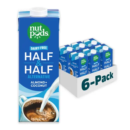 Vista 8 de nutpods Crema de café sin azúcar Half & Half libre de lácteos