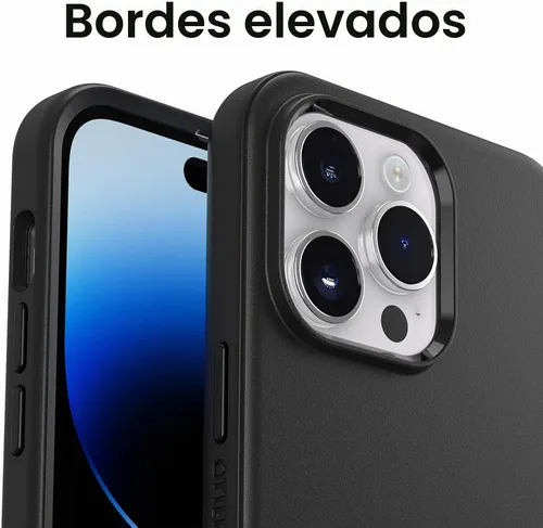 Vista 3 de OtterBox Serie Symmetry Series para iPhone 14 Pro Max (solamente), color negro