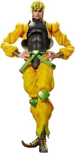 Vista 10 de QAHEART Figuras de Brando Kujo Jotaro/Joseph Joestar - Figura de anime, estatuas de acción ultra movibles, adornos