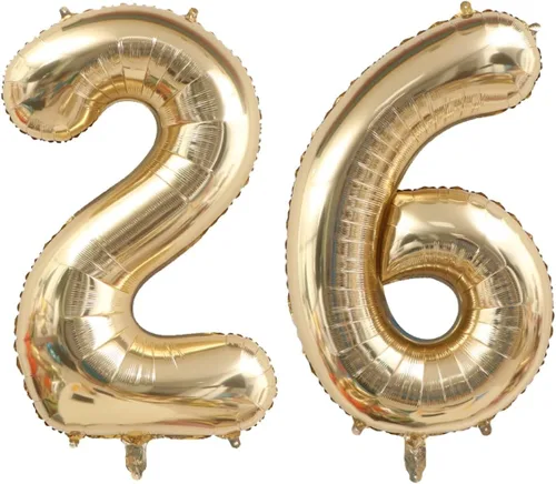 Vista 14 de Globo dorado claro con el número 0 de aluminio de 40 pulgadas, color oro champán, globo de helio 0 Mylar Oro claro 0
