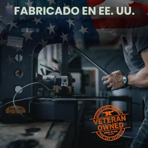 Vista 7 de American Bench Craft Funda multiherramienta de cuero y estuche para cuchillos para Gerber Diesel, MP600 y Gator plegable Funda de cuero remachada