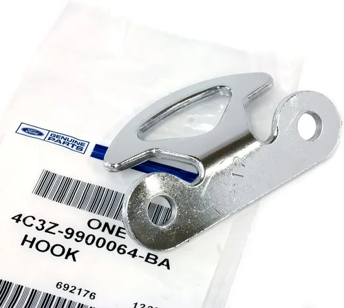 Vista 3 de Ford OEM estupendo del gancho del lazo del cromo de la caja de recogida de la cama del camión del guardabosques de F250 F35