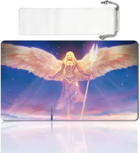 Vista 27 de Juego de mesa MTG Playmat Games Tamaño 60X35 cm CCG Compatible para MTG CCG RPG Juego de cartas coleccionables (Ajani Steadfast)