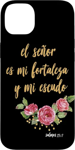 Vista 14 de Carcasa para iPhone 11 Salmos El Señor Es Mi Fortaleza Biblia Cristiana
