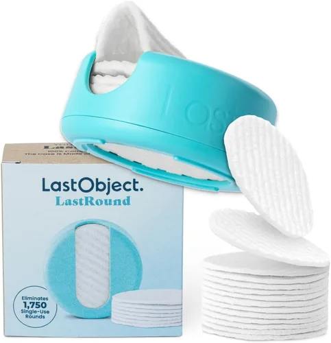 Vista 15 de LastRound - Almohadillas desmaquillantes reutilizables, 7 almohadillas de algodón lavables y ecológicas reutilizables para la cara, almohadillas