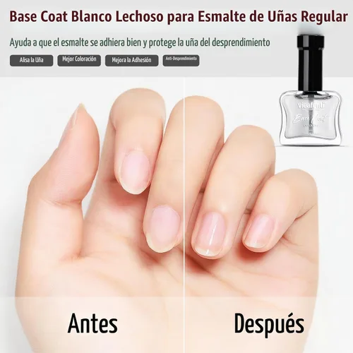 Vista 3 de Base Top Coat Nail Polish Quick Dry Clear Top Coat Nail Polish