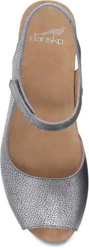 Vista 2 de Dansko Marcy - Sandalias de cuña con cierre de velcro para mujer - Cómodas sandalias de cuña con soporte de arco - Correa ajustable de velcro
