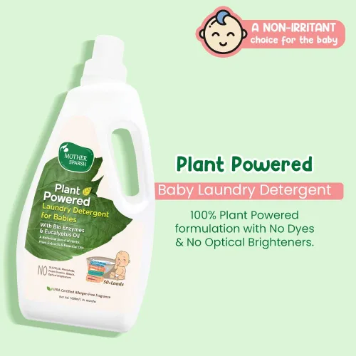Vista 2 de Mother Sparsh Detergente líquido para ropa de bebé (1Ltr+25gms)