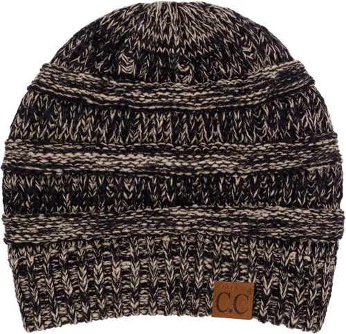 Vista 354 de C.C Trendy Warm Chunky Soft Stretch Cable Knit Beanie