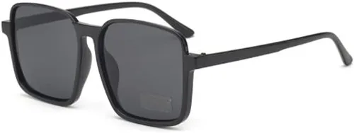 Vista 8 de Gafas de sol retro con marco grande, marco inferior, cuadrado, antiazul, para mujeres y hombres Verde