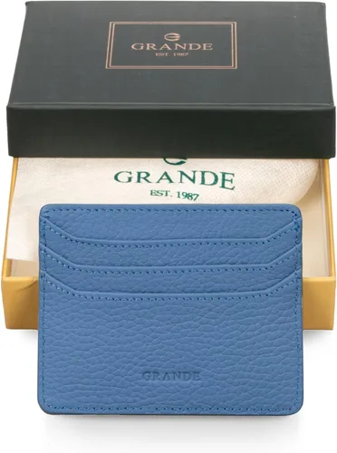 Vista 4 de Grande -3633 Estuches para tarjetas, Azul (Iced Blue), Minimalista