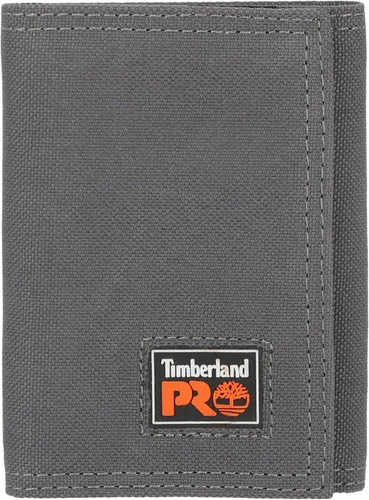 Vista 18 de Timberland PRO Cartera triple RFID Cordura de nailon para hombre con ventana de identificación