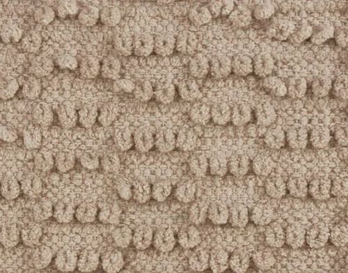 Vista 3 de SARO LIFESTYLE Almohada Nubby con relleno de plumón Gris