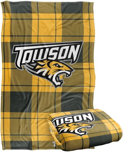 Vista 160 de LOGOVISION St John's University Campus Plaid Spirit Silky Touch Manta súper suave 36 x 58 pulgadas