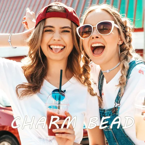 Vista 5 de NUJIFFY Cuentas de plata de ley 925 para pulseras y collares, cuentas de cristal para hermana de pasaporte de avión, pulseras de ángulo de corazón