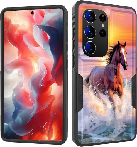 Vista 171 de Funda magnética para Galaxy A16 5G, [compatible con MagSafe] [protección contra caídas de grado militar] Funda resistente a prueba de golpes