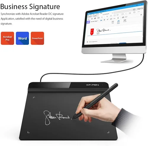 Vista 8 de Tableta de Dibujo XPPen StarG640 Tableta Gráfica Digital de 6x4 Pulgadas Tableta de Arte con Lápiz Stylus Sin Batería Tableta para Mac, Windows