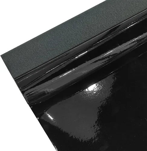 Vista 3 de Rollo de piel sintética con espejo brillante de 11.8 x 53 pulgadas, vinilo brillante de color sólido para manualidades, arcos, aretes, manualidades