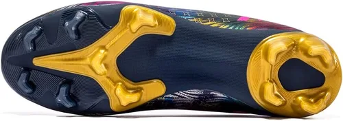 Vista 7 de JIEBUNIAO Botas de fútbol para hombre, tacos profesionales, zapatos de césped para mujer, tenis de entrenamiento de fútbol atlético para niños