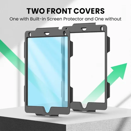 Vista 17 de SEYMAC para iPad Pro de 11 pulgadas Funda M5 2025/M4 2024, Funda Protectora Resistente a Prueba de Golpes con Protector de Pantalla, Soporte
