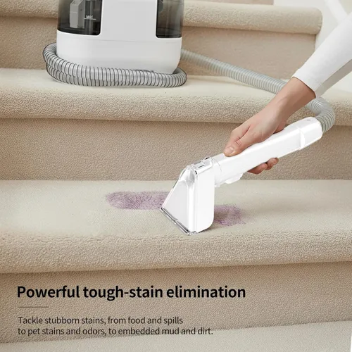 Vista 9 de PUREBEAR 18Kpa Portable HandHeld Carpet Cleaner Machine With Shampooer