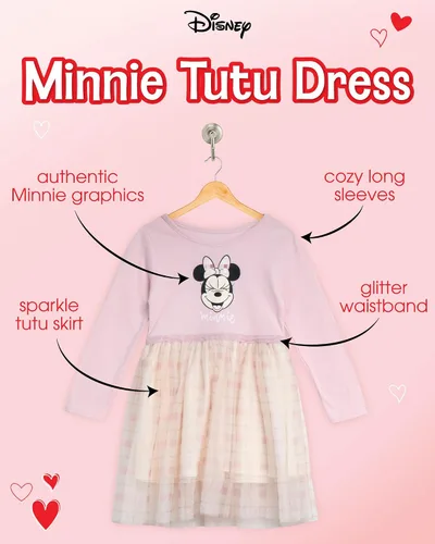 Vista 2 de Disney Vestido Encanto para niñas Vestido Mirabel Encanto para niñas Vestido tutú de princesa para niños pequeños (tamaños 2T-6X)