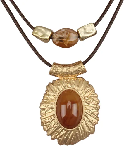 Vista 14 de Collares bohemios para mujer, colgante largo de madera, collar vintage, collar de cadena de suéter, joyería hecha a mano Collar de cuentas