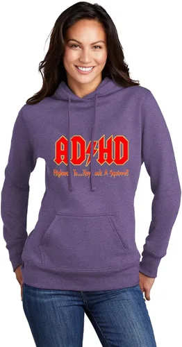 Vista 12 de Go All Out Sudadera con capucha para hombre y mujer con texto en inglés "Highway To Hey Look A Squirrel" Negro