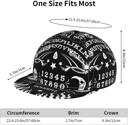Vista 5 de Gorra de béisbol ajustable para hombre y mujer