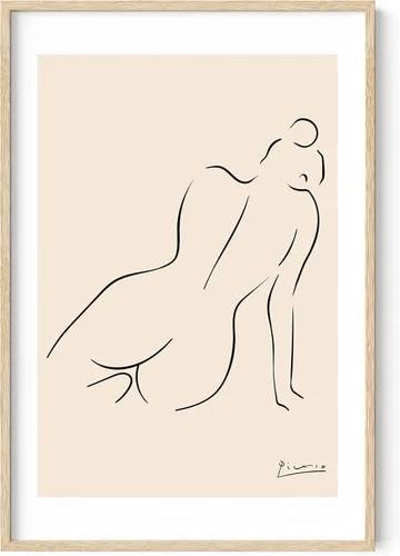 Vista 54 de HAUS AND HUES Matisse - Lámina de arte moderno minimalista - Arte de pared estético de Henri Matisse, póster abstracto para cuarto de dormitorio