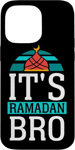 Vista 21 de iPhone 16 It's Ramadan Bro Mubarak Eid Kareem Muslim Case
