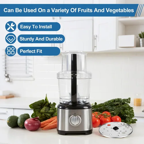 Vista 3 de Cuchilla de disco de corte para procesador de alimentos Hamilton Beach 70730 70670 70740 70760