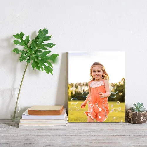 Vista 2 de Jiuqinghua Impresiones en lienzo personalizadas con fotos sobre lienzo, transforma tus fotos en impresionantes, arte de pared enmarcado