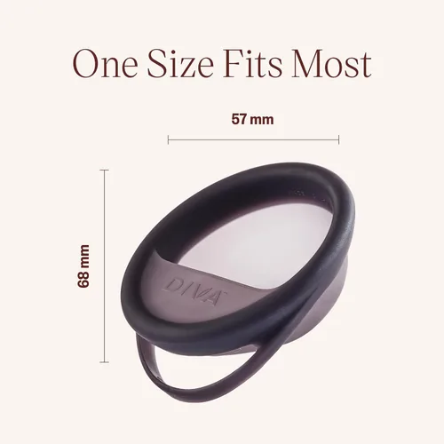 Vista 4 de Diva Disc – Disco menstrual cómodo y reutilizable con escudo a prueba de fugas – para hasta 12 horas de uso continuo – 100% silicona de grado médico