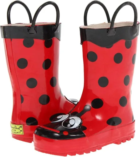 Vista 6 de Western Chief Girl's Ladybug Rainboot (ToddlerLittle Big Kid)