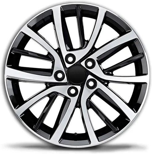 Vista 5 de Skino 0.157 x 2.362 in Universal Negro Llantas de Coche Llantas de Rueda Central Tapacubos C 0