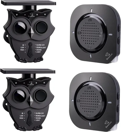 Vista 12 de Receptor de Alarma de Entrada Solar Suplementario (Solo Receptor)