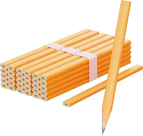Vista 5 de RONDURE Master Craft - Juego de lápices de carpintero 29 piezas - Excelencia de construcción, artesanía y marcado para profesionales