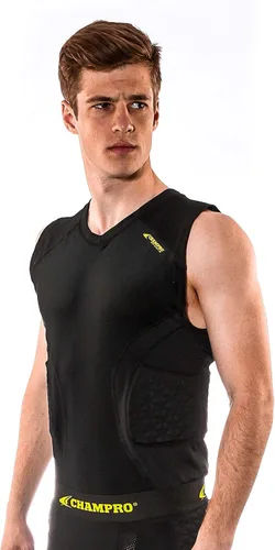 Vista 2 de CHAMPRO Men's Tri-Gear Padded Compression Tanktop