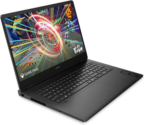Vista 4 de HP Omen 17 RTX 5070, QHD 240Hz, Ryzen AI 7 350 (>Ultra 7 258V), 16 GB DDR5, 512 GB Gen4 SSD portátil para juegos con mouse HP RGB, alfombrilla