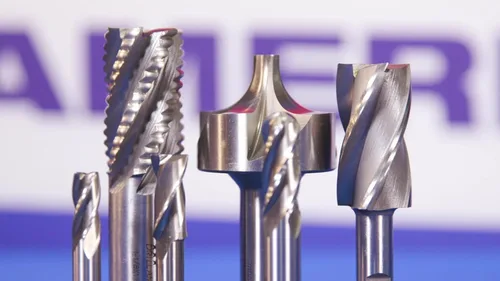 Vista 5 de Drill America Fresadora de extremo doble de 4 flautas cobalto de 1", serie DWC