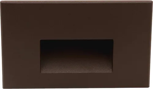 Vista 12 de NICOR Lighting STW11203KVBK - Luz de paso STW, 3x5, color negro