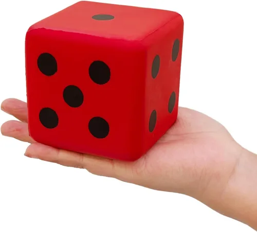 Vista 12 de Juguete de Dados de Espuma de 3.15 Pulgadas: Un Divertido Juguete Educativo de Dados Kawaii Lleno de Diversión para Juegos de Mesa Infantiles