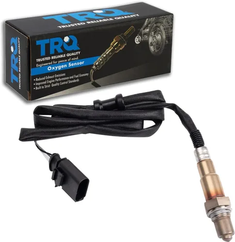 Vista 113 de TRQ Sensor de Oxígeno O2 de 4 Hilos de Banda Estrecha Compatible con VW Atlas 2.0L 2018-21, VW GTI 2.0L 2016-18, Audi A3 Quattro 2.0L 2015-18, VW