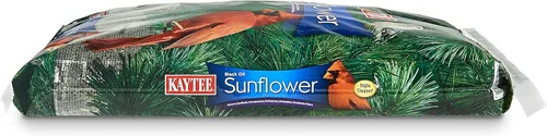 Vista 3 de Kaytee Alimento para Aves Silvestres de Girasol con Aceite Negro, 20 Libras