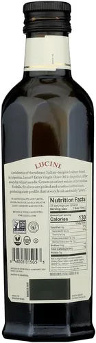 Vista 3 de Lucini Italia Seleccione Aceite de Oliva Virgen Extra - Caja de 6 - 17 Fl oz.